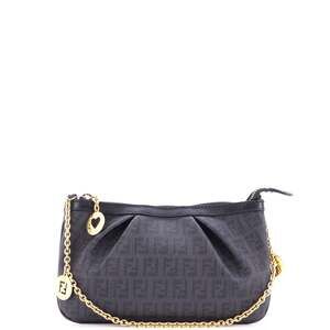 Fendi Chain Pochette Zucchino Coated #239666F78B